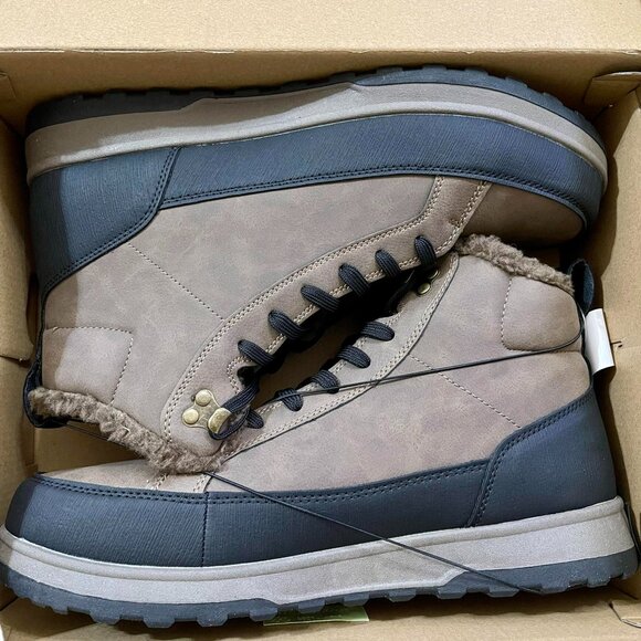 NEW Weatherproof Men's Sneakerboots Boots Shoes Brown, Size 13 - Picture 8 of 10